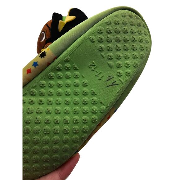 Disney Princess Tiana Toddler Sz 11-12 Plush Slippers Princess and the Frog - Picture 5 of 6